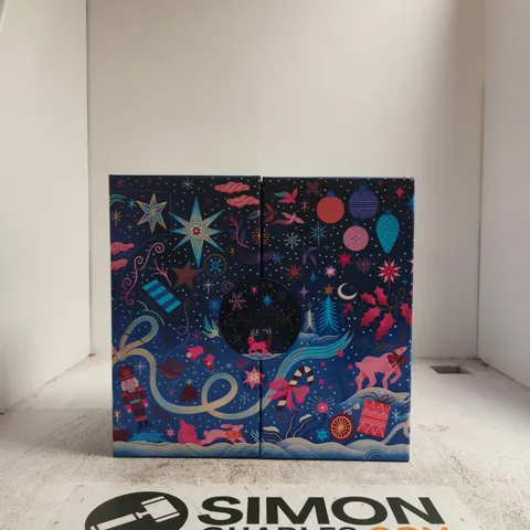 SPACE NK - ADVENT CALENDAR WITH 24 DRAWERS – PINK/BLUE DECORATION