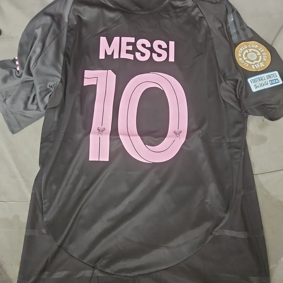 ADIDAS INTER MIAMI CF 25/26 AWAY AUTHENTIC JERSEY SIZE MEDIUM - MESSI NUMBER 10