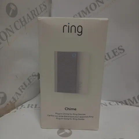 BOXED SEALED RING PLUG IN CHIME