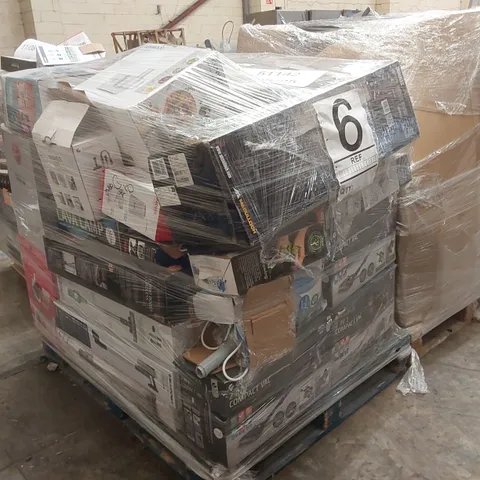 PALLET CONTAINING A LARGE ASSORTMENT OF UNCHECKED ELECTRICAL PRODUCTS INCLUDING: VACUUM CLEANERS, LAVA LAMP, TEFAL IRON, ELECTRIC COOL BOX ECT