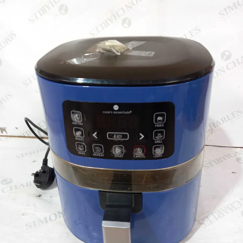 COOK'S ESSENTIALS 4.0L AIR FRYER - SAPPHIRE