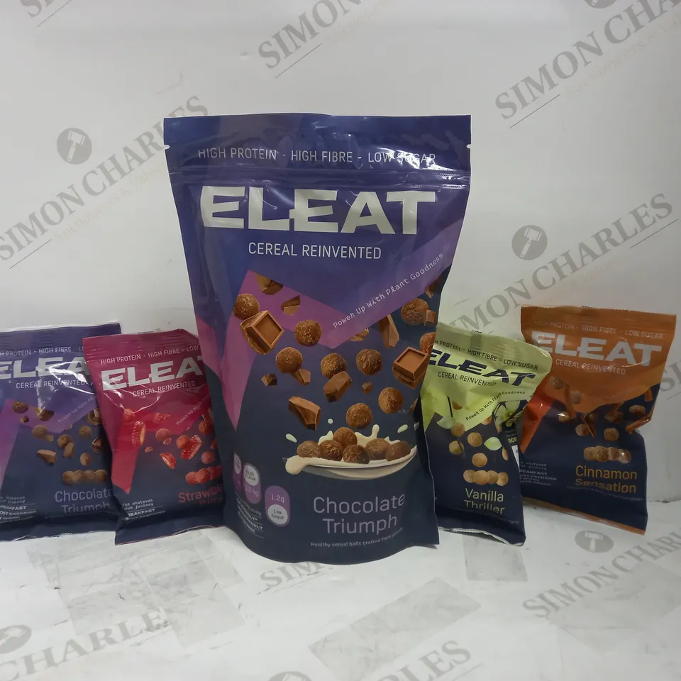 LOT OF 5 PACKS/450G ELEAT CEREAL ITEMS