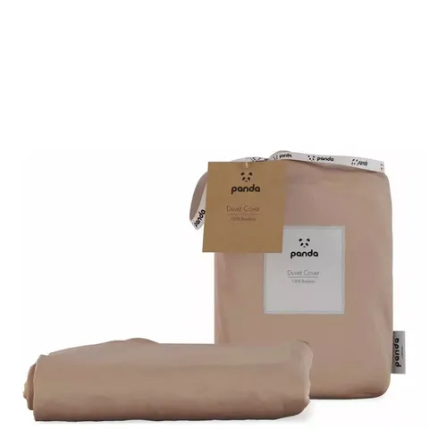PANDA LONDON 100% BAMBOO DUVET COVER - PINK - KING
