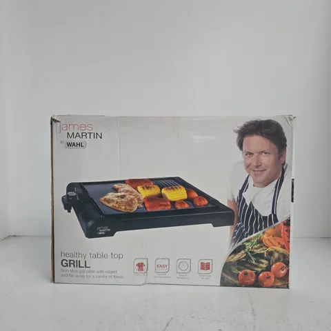 JAMES MARTIN BY WAHL HEALTHY TABLE TOP GRILL – BOXED