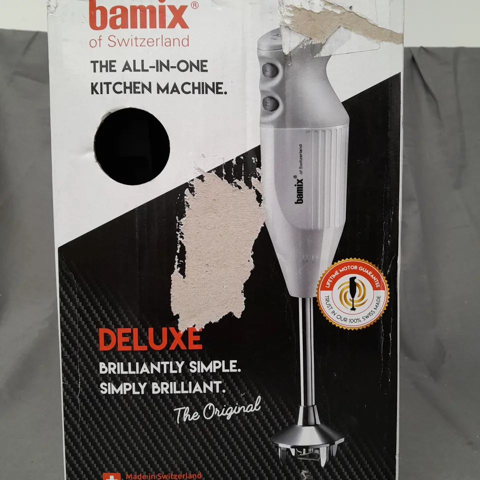 BOXED BAMIX ALL-IN-ONE KITCHEN MACHINE