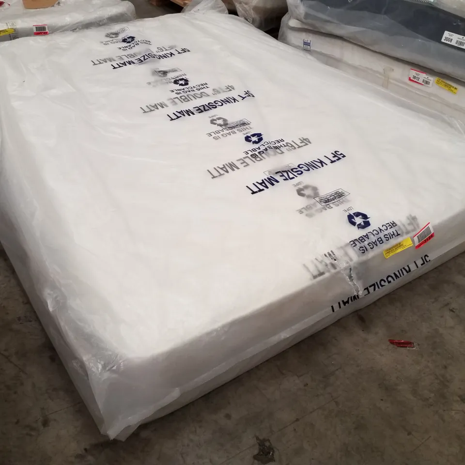 BAGGED 4'6" DOUBLE MEMORY WOOL POCKET SPRING HYBRID MATTRESS 