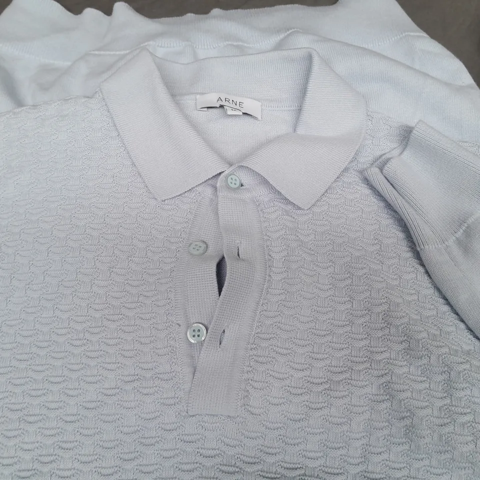ARNE LONG SLEEVE LIGHT BLUE TOP - M