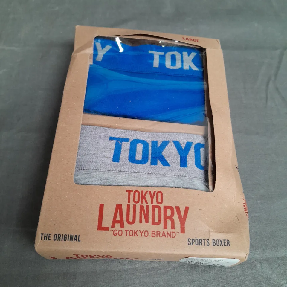 BOXED TOKYO LAUNDRY SPORTS BOXERS SIZE L