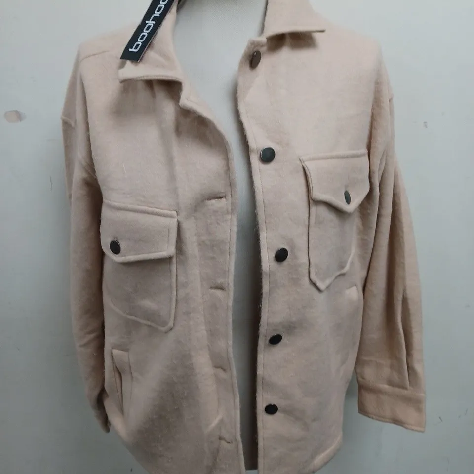 BOOHOO SOFT TOUCH OVERSIZED SHACKET