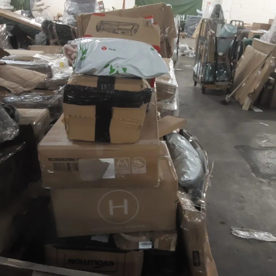 PALLET CONTAINING A LARGE QUANTITY OF ASSORTED FURNITURE PARTS ECT 