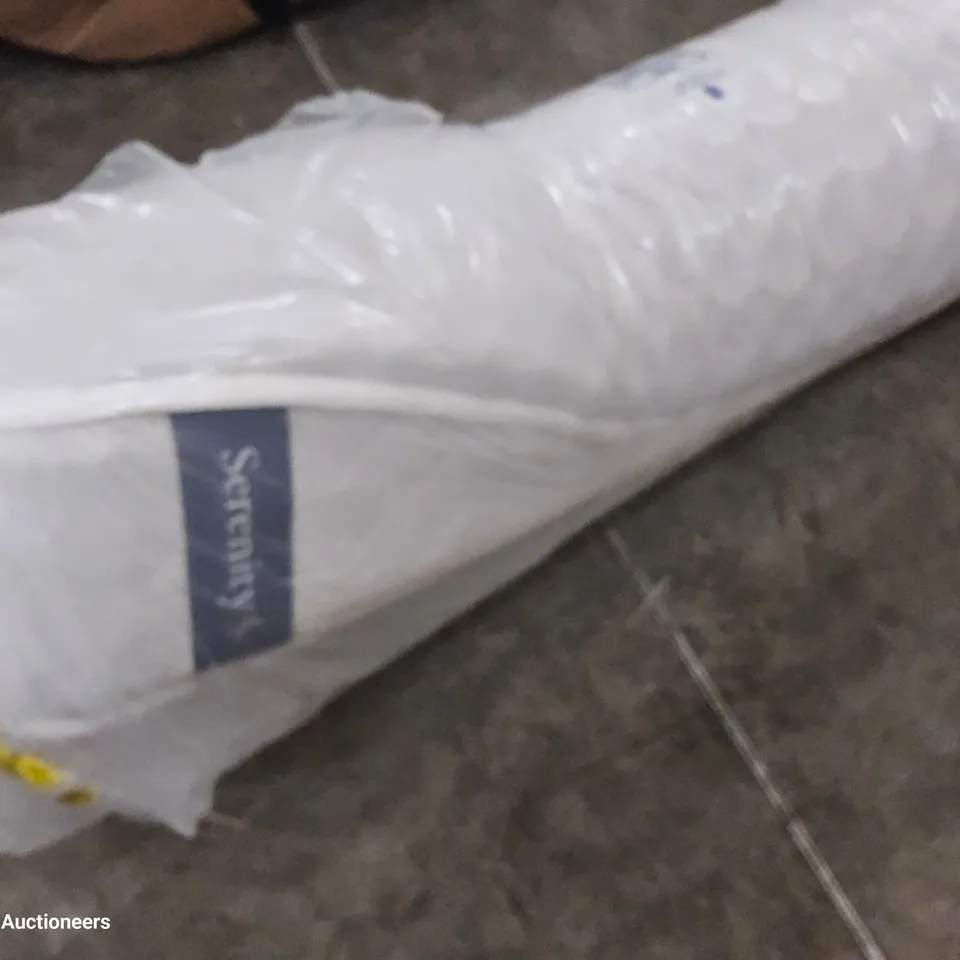 QUALITY BAGGED 4'6" DOUBLE SERENITY HYBRID POCKET SPRUNG AND MEMORY FOAM MATTRESS