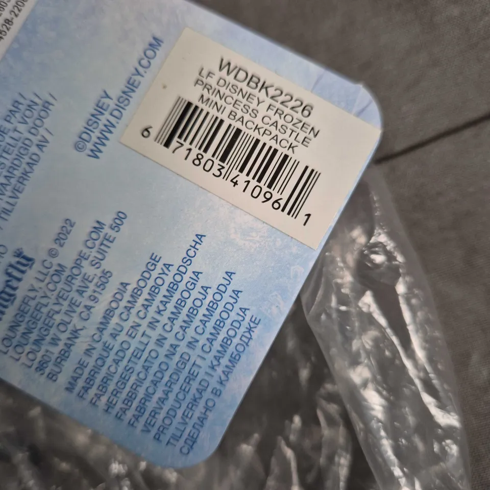 Disney Frozen Loungefly Princess Castle Mini Backpack (8+)