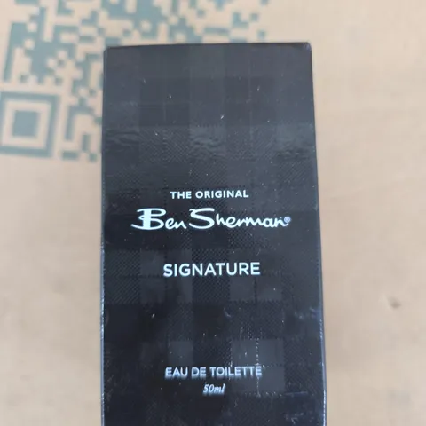 BEN SHERMAN SIGNATURE EAU DE TOILETTE 50ML – BOXED