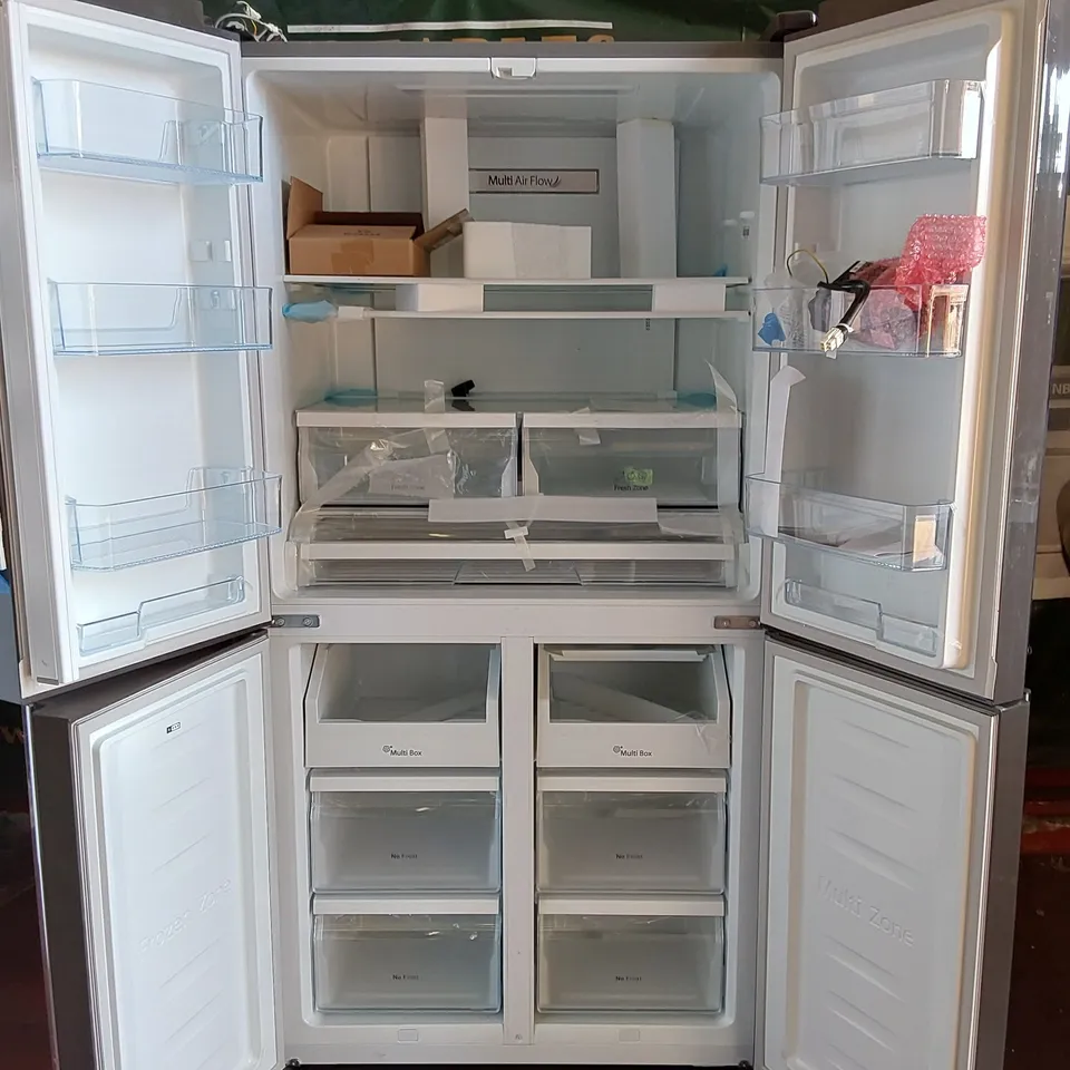 HISENSE RQ689N4BD1 FRIDGE FREEZER - SILVER