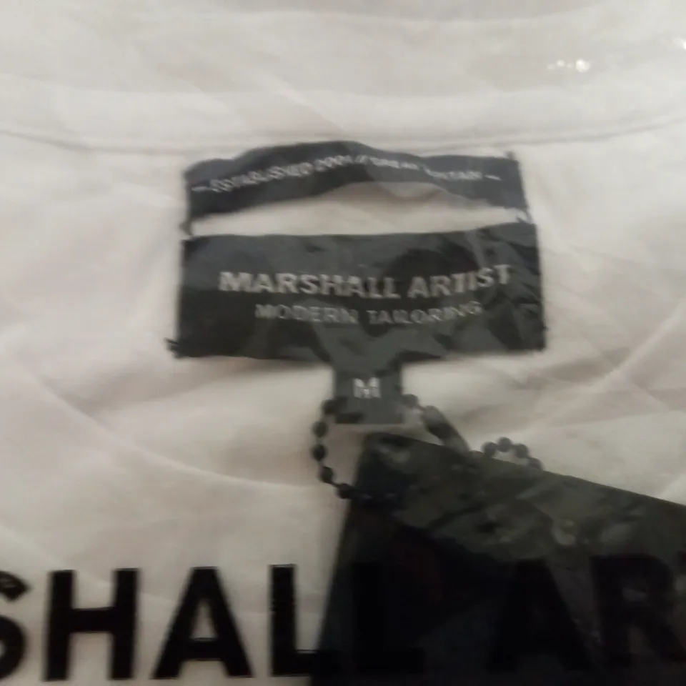 MARSHALL ARTIST WHITE TSHIRT - SIZE M