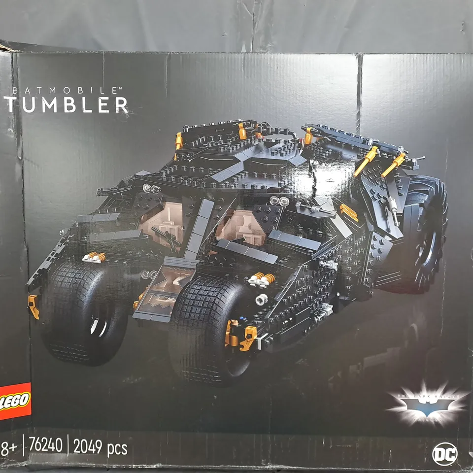 BOXED LEGO 76240 BATMAN THE DARK KNIGHT TRILOGY BATMOBILE TUMBLER 76240 RRP £229.99