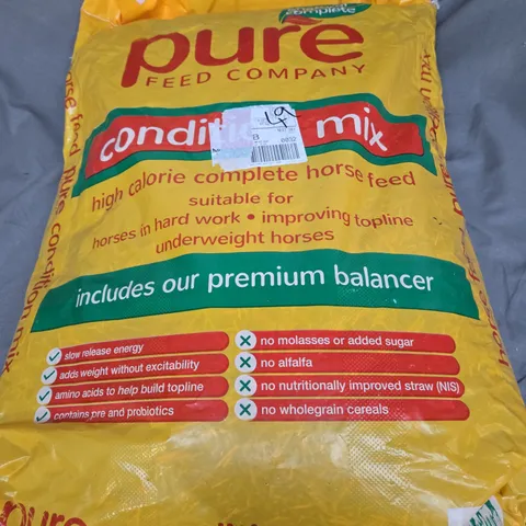 PURE FEED COMPANY CONDITION MIX HIGH CALORIE COMPLETE HORSE FEED 15KG - COLLECTION ONLY