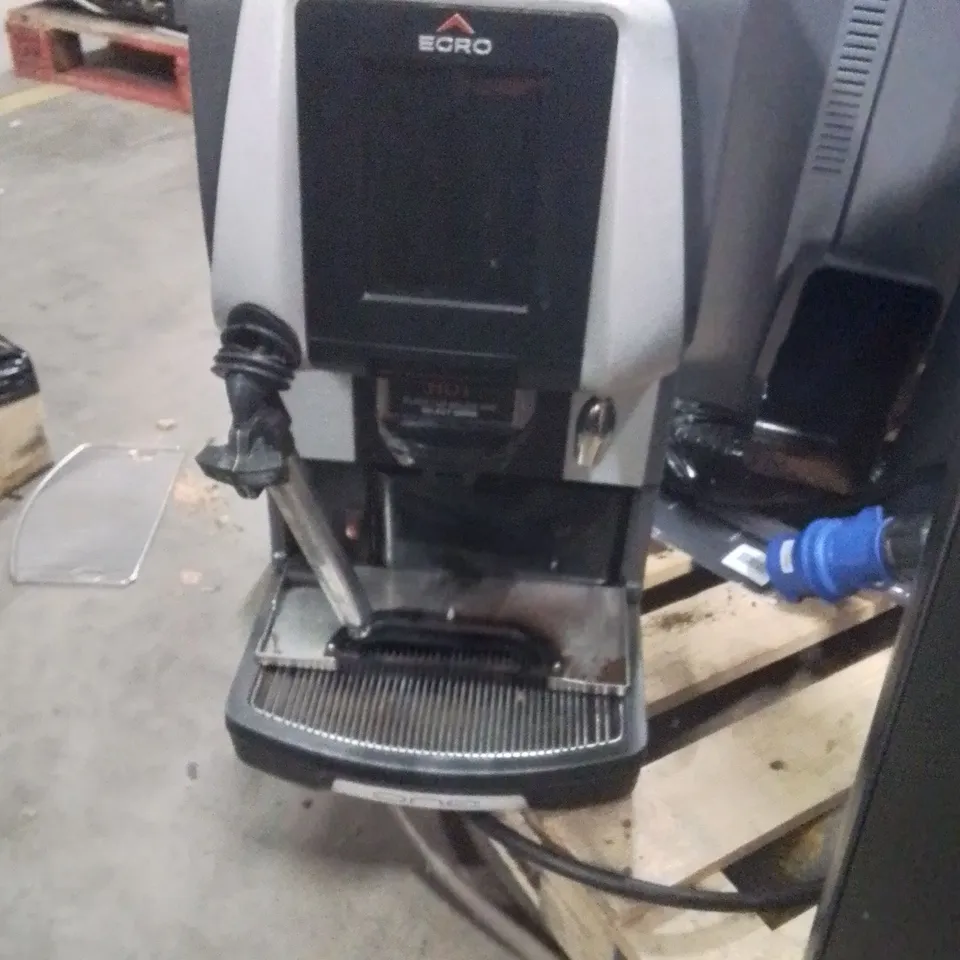 EGRO ONE TOP MILK BEAN TO CUP COFFEE MACHINE WITH KS7 FRIDGE