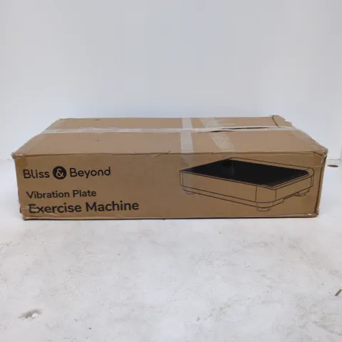 BLISS AND BEYOND VIBRATION PLATE EXERCISE MACHINE