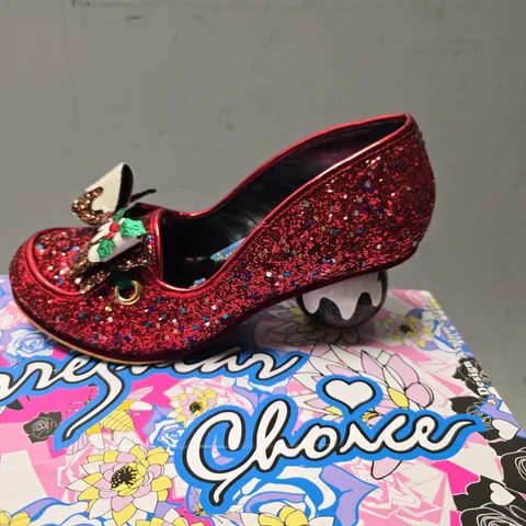 BOXED IRREGULAR CHOICE CARO SIZE 38