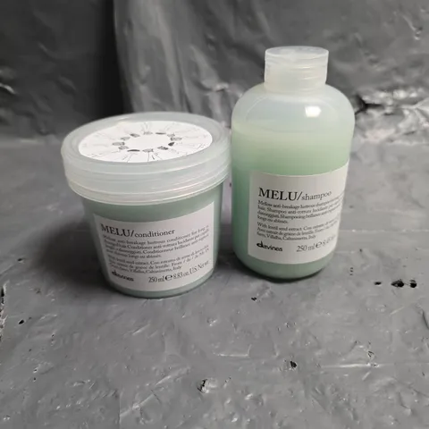 DAVINES MELU SHAMPOO & CONDITIONER 2X250ML