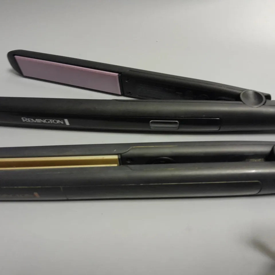 LOT OF 2 UNBOXED REMINGTON HAIR STRAIGHTENERS