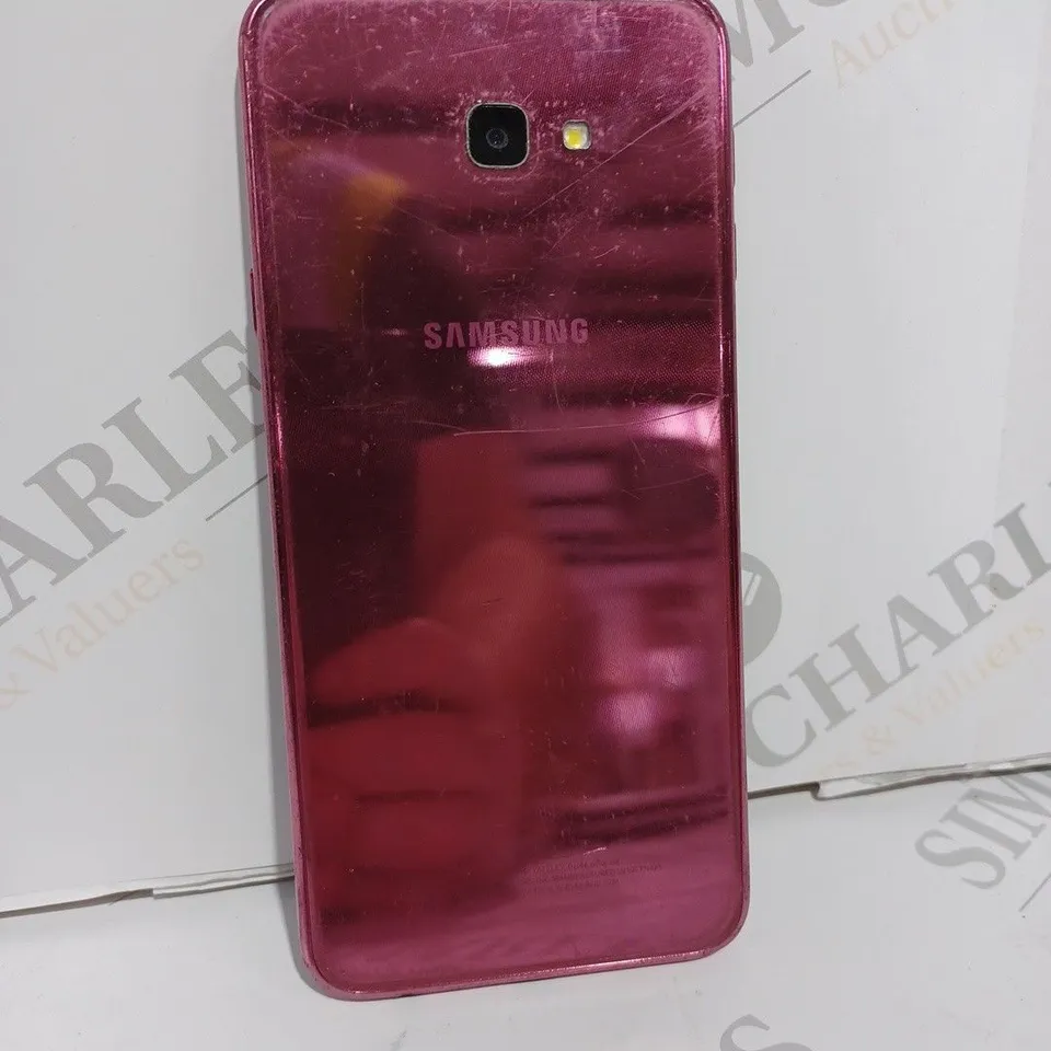 SAMSUNG GALAXY J4+ SMARTPHONE IN PINK