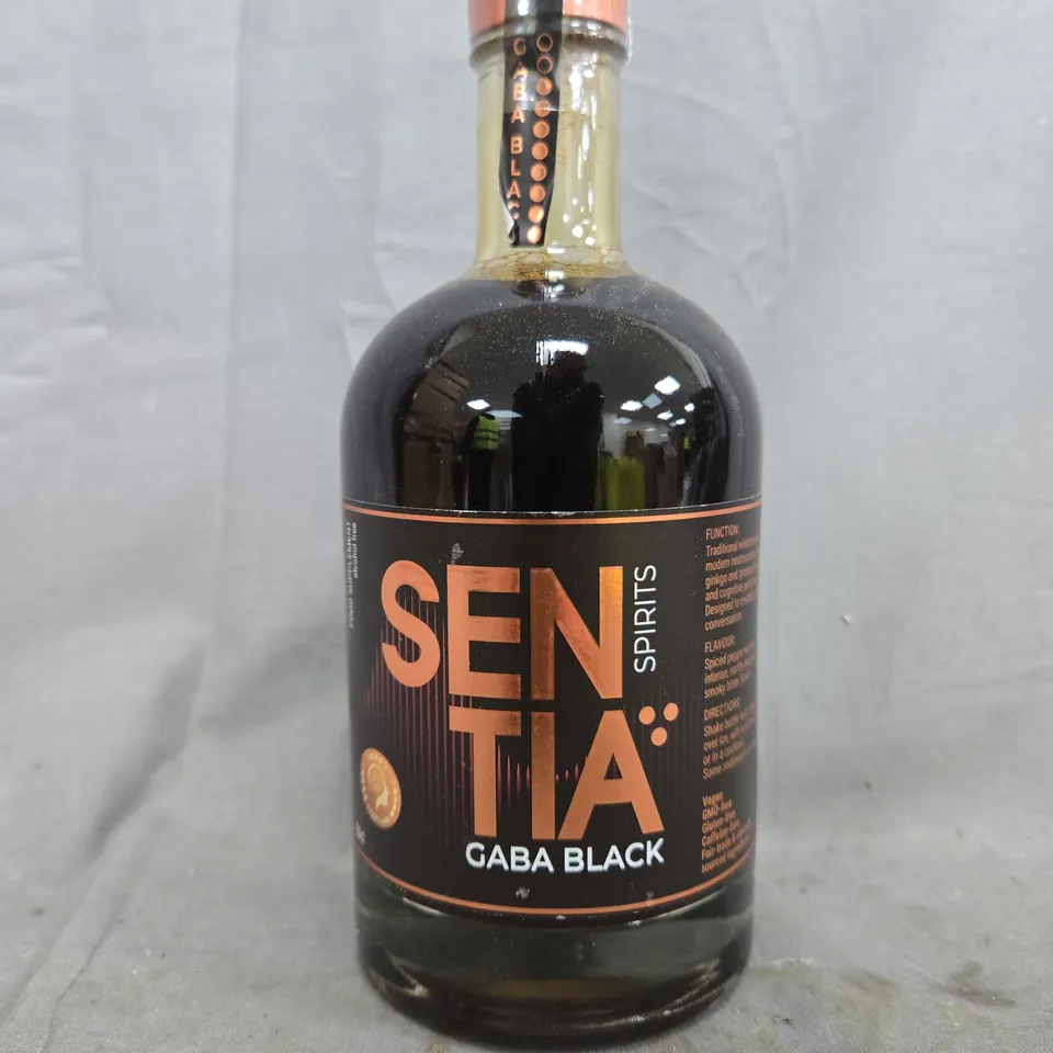 SENTIA SPIRITS GABA BLACK ALCOHOL-FREE DRINK (500ML)