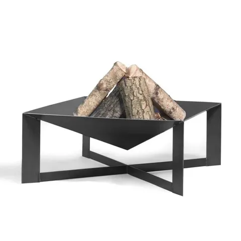 BOXED SQUARE STEEL WOOD BURNING SMOKELESS FIRE PIT (1 BOX)