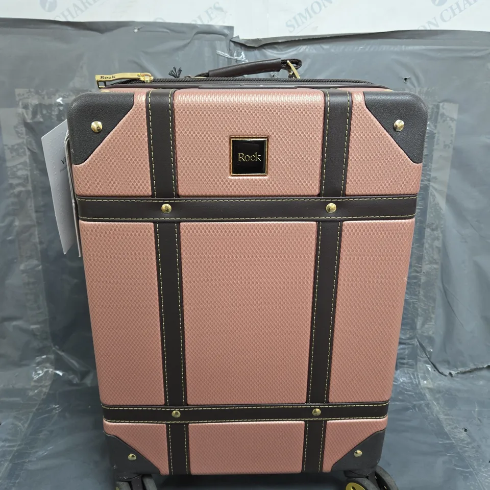 ROCK VINTAGE TROLLEY CASE - PINK