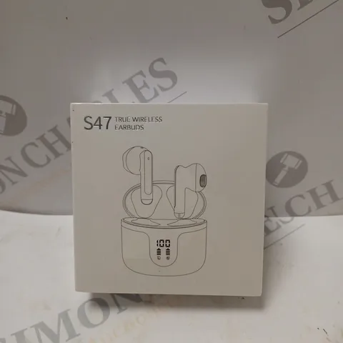 SEALED S47 TRUE WIRELESS BLUETOOTH EAR BUDS
