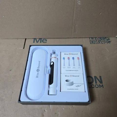 BLISS & BEYOND SONIC LED ELECTRIC TOOTHBRUSH 