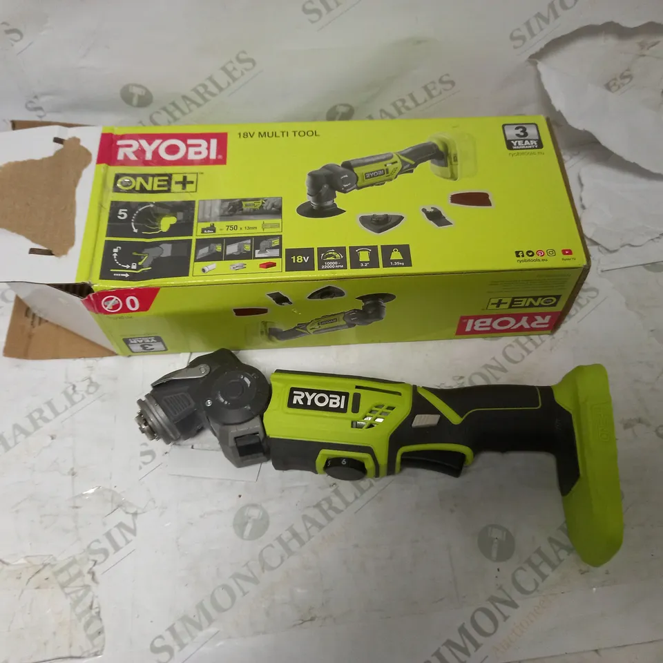 RYOBI ONE+ R18MT-0 18V CORDLESS MULTI TOOL