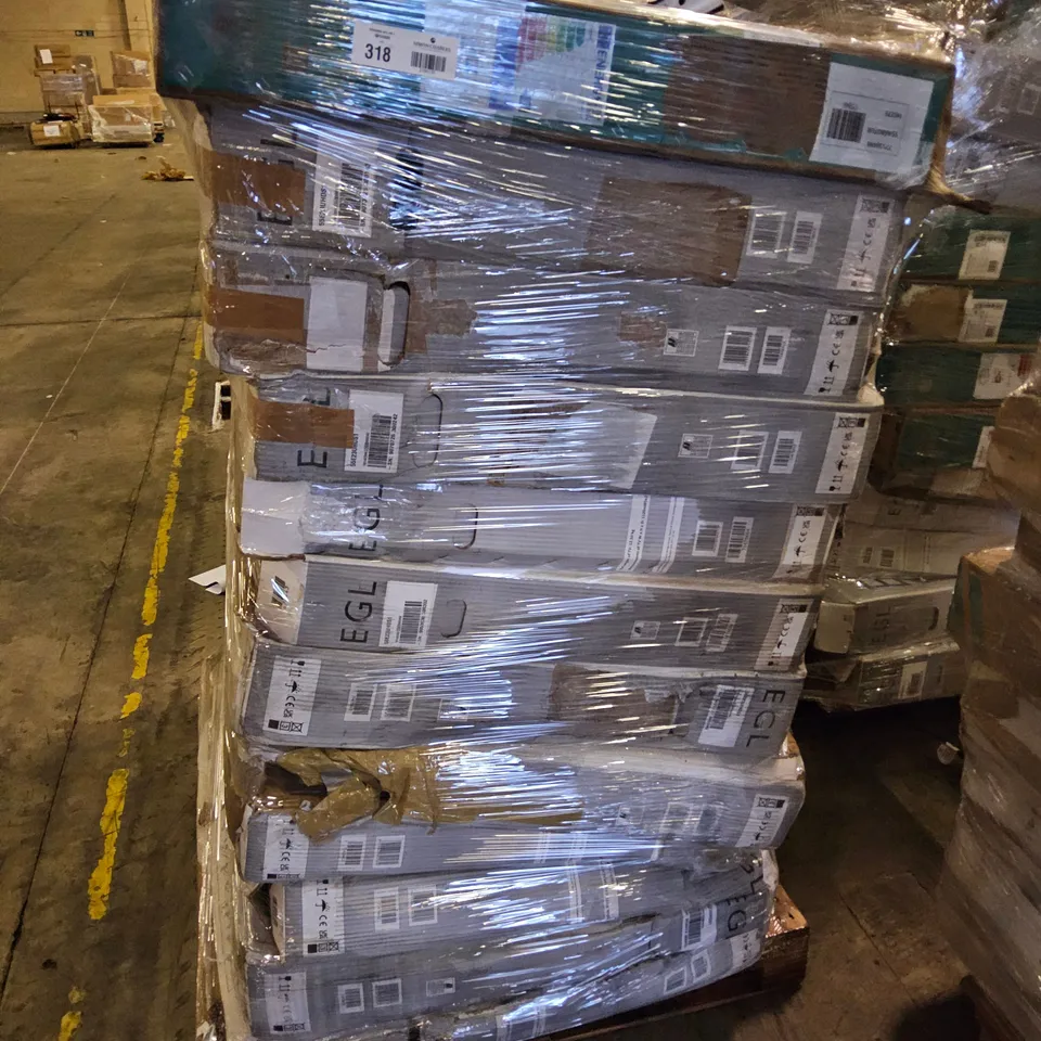 PALLET OF APPROXIMATELY 12 TELEVISIONS 