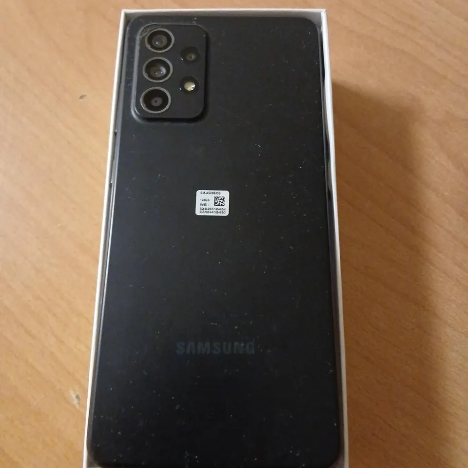 SAMSUNG GALAXY A52 5G SMARTPHONE – BLACK 