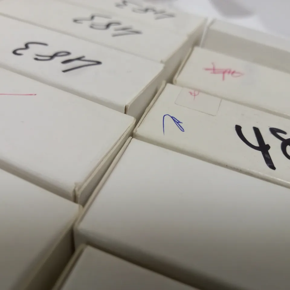 BOX OF APPROX 30 X 8ML ALESSANDRO STRIPLAC PEEL-OFF UV LED NAIL POLISH #FRENCH MILKY 