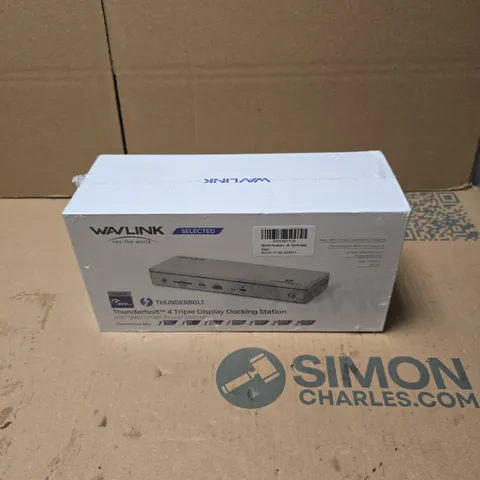 WAVLINK THUNDERBOLT 4 TRIPLE DISPLAY DOCKING STATION – BOXED, SEALED