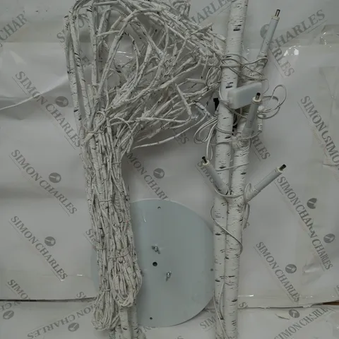 SANTA'S BEST 7FT PRE-LIT INDOOR OUTDOOR WILLOW TREE