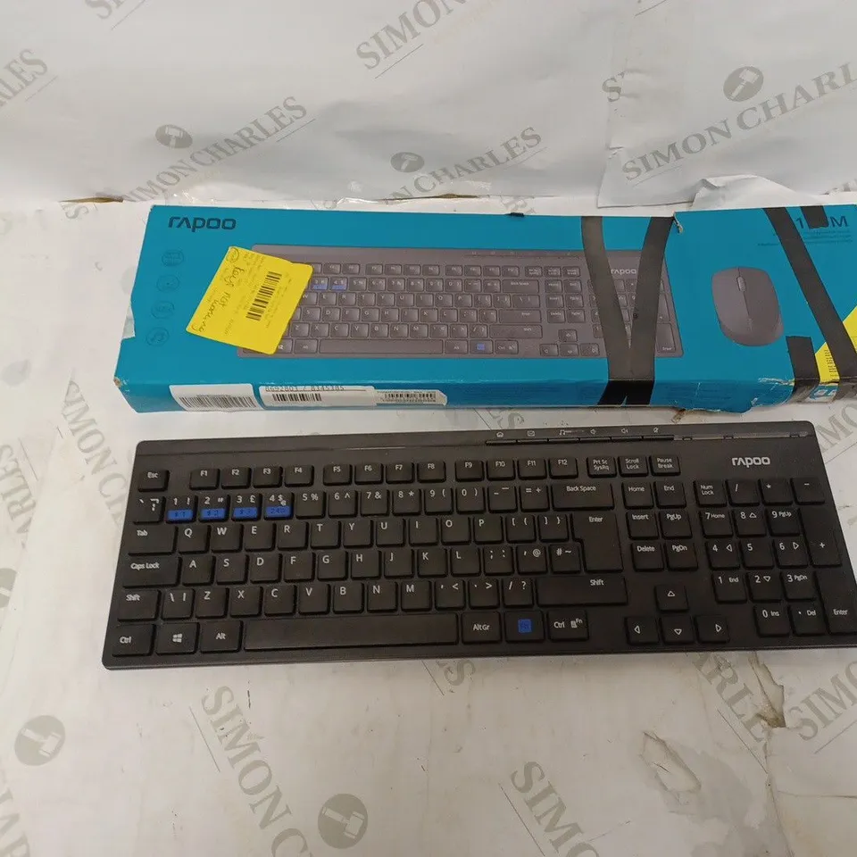 RAPOO 8100M - BLACK 