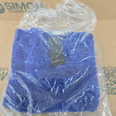 EMRECO BLUE CREW NECK JUMPER – STYLE NO. 100800, SIZE XL