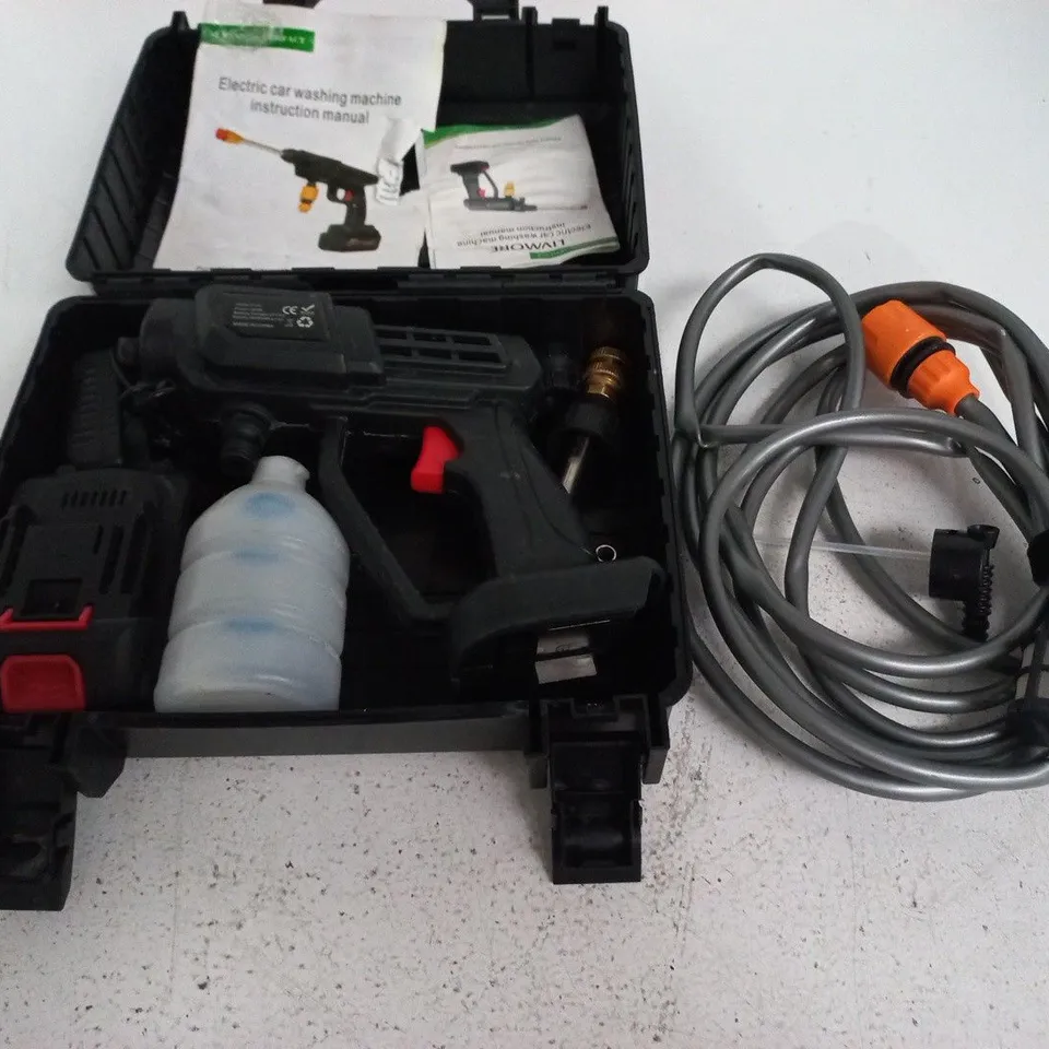 LIVMORE ELECTRIC CAR WASHING MACHINE IN CARRY CASE