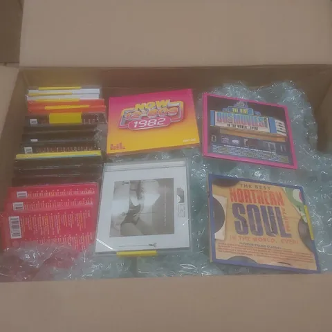 BOX OF APPROX 18 BRAND NEW MUSIC CDS TO INCLUDE;
