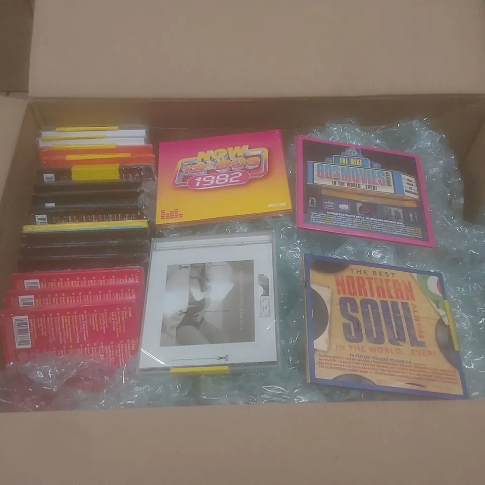 BOX OF APPROX 18 BRAND NEW MUSIC CDS TO INCLUDE;