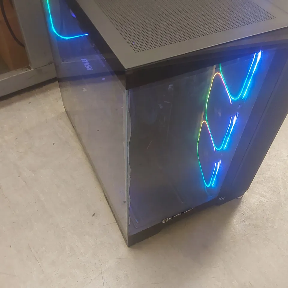 PC SPECIALIST CYPHER 30 GAMING DESKTOP - GEFORCE RTX 5070, INTEL CORE I7, 16GB RAM, 1TB SSD - BLACK RRP £1899
