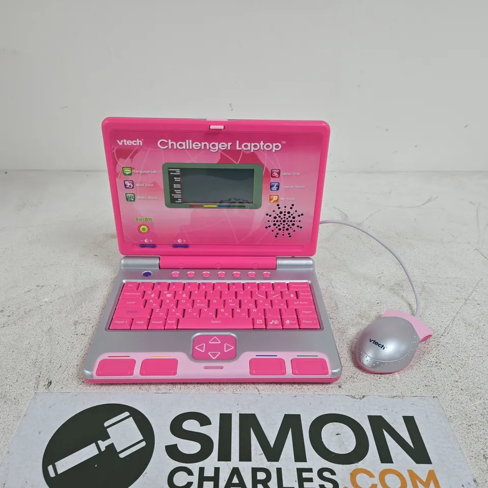 VTECH CHALLENGER LAPTOP PINK/SILVER UNBOXED