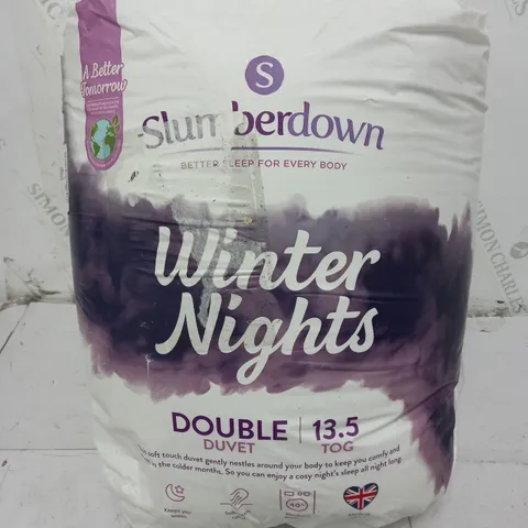 SLUMBERDOWN WINTER NIGHTS DOUBLE DUVET