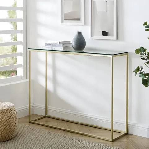BOXED 106.7CM CONSOLE TABLE