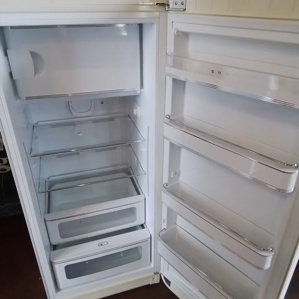 SMEG FREESTANDING REFRIGERATOR IN CREAM - FAB28RCR5