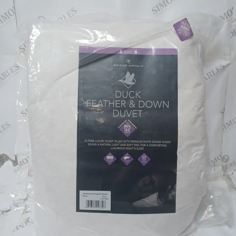 GAVENO CAVAILAI DUCK FEATHER & DOWN DUVET