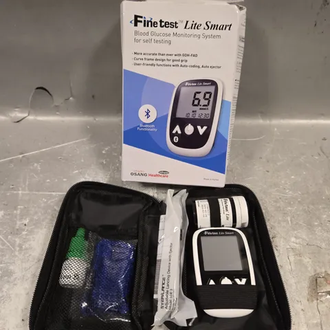 BOXED FINE TEST LITE SMART BLOOD GLUCOSE MONITORING SYSTEM